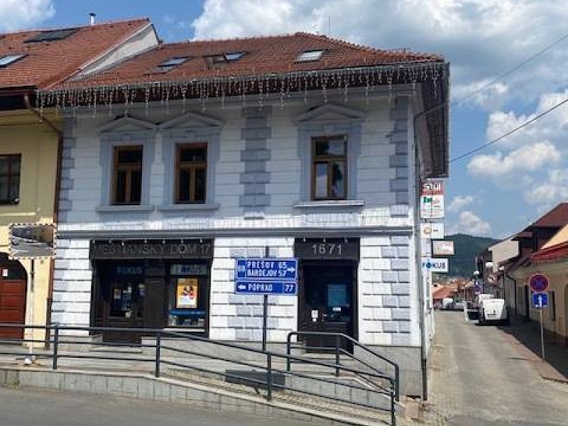 NA PRENÁJOM obchodné priestory v centre mesta Stará Ľubovňa