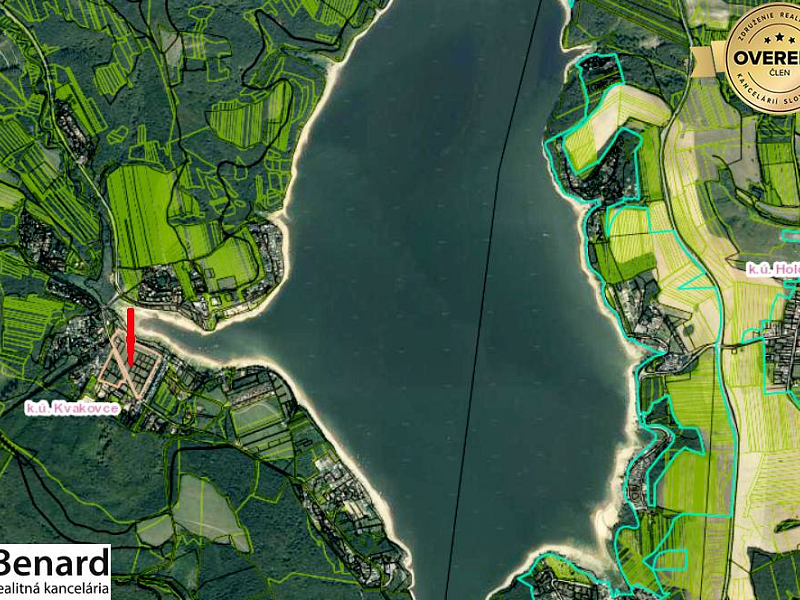 TOP POZEMOK NA PREDAJ,DOMAŠA DOBRÁ, POZEMOK PRI VODE! 2046m2