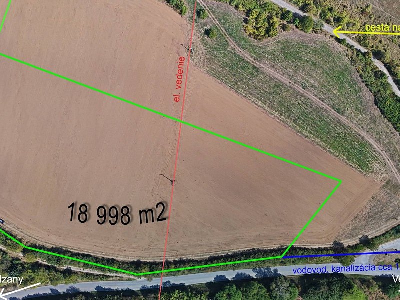 Výnimočný rozľahlý slnečný pozemok, 22 542m2, Veľký Šariš