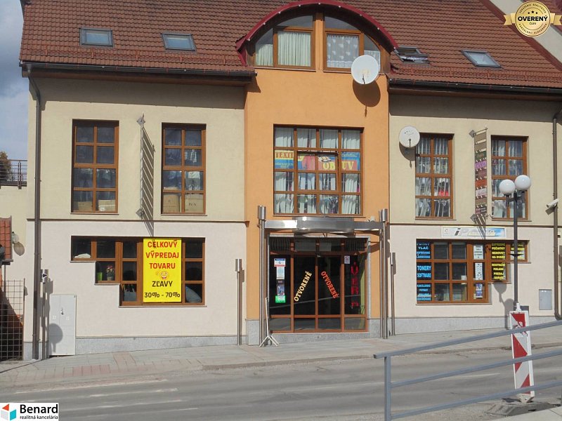 NA PRENÁJOM obchodné priestory v nákupnom centre "G"