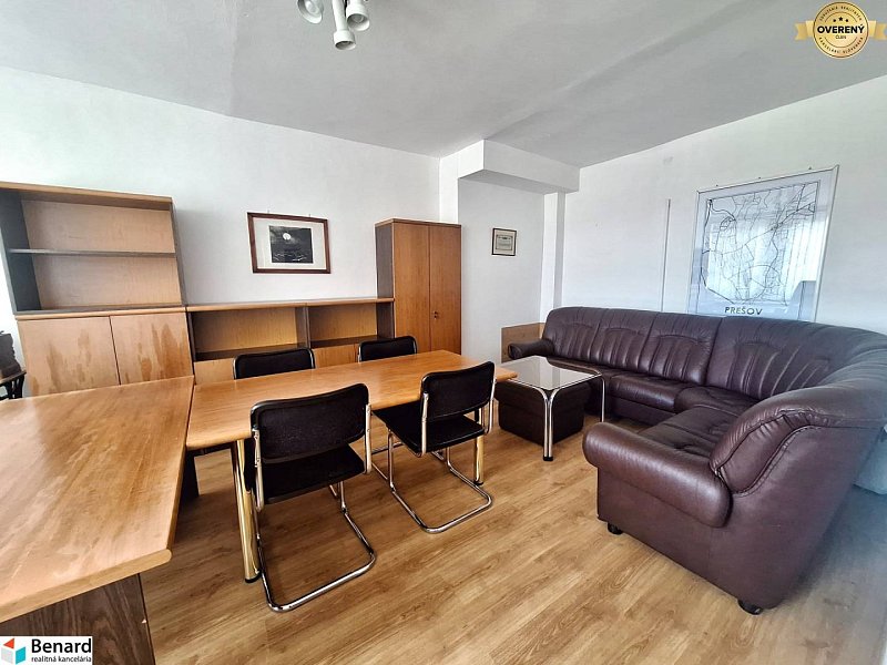 NA PRENÁJOM KANCELÁRSKY PRIESTOR, 40 M2, ŠIRŠIE CENTRUM PREŠOVA