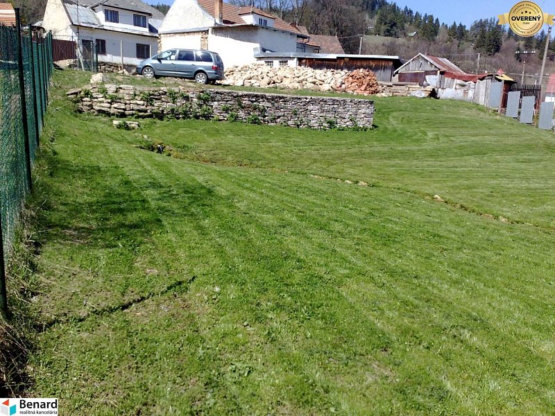 Na predaj - stavebný pozemok Vyšné Ružbachy 