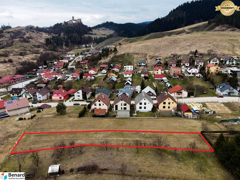 NA PREDAJ STAVEBNÝ POZEMOK 1152 m2, STARÁ ĽUBOVŇA;