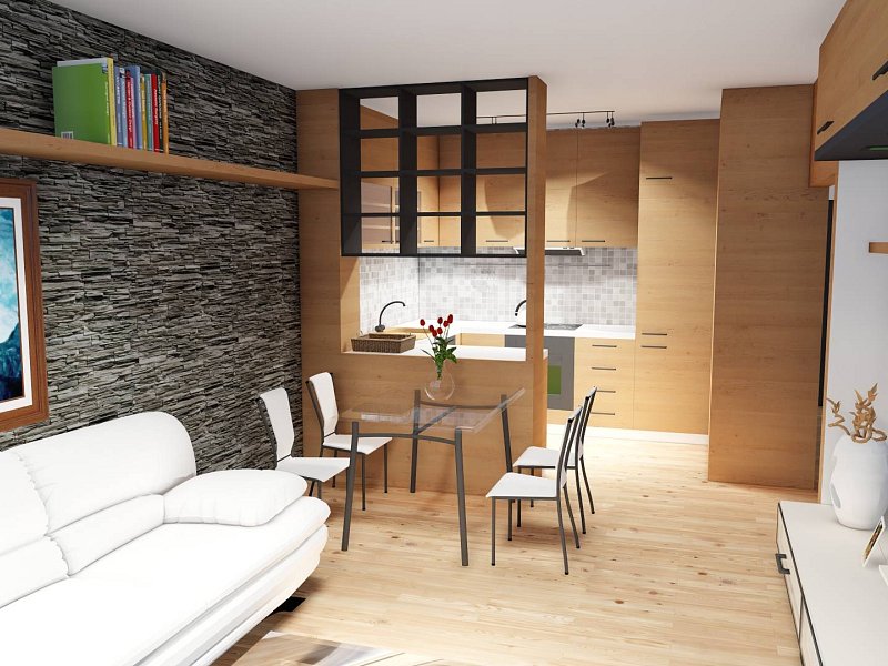 NAD KOVANCOM 3 IZBOVÝ BYT, 3.NP, 85.4m2; REZERVOVANÉ;