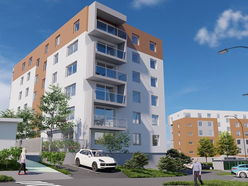 NAD KOVANCOM 3 IZBOVÝ BYT, 5. NP, 85,39m2;REZERVOVANÉ;