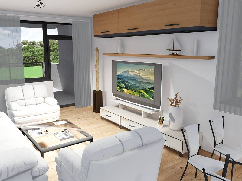 NAD KOVANCOM 3 IZBOVÝ BYT, 5. NP, 85,39m2;REZERVOVANÉ;