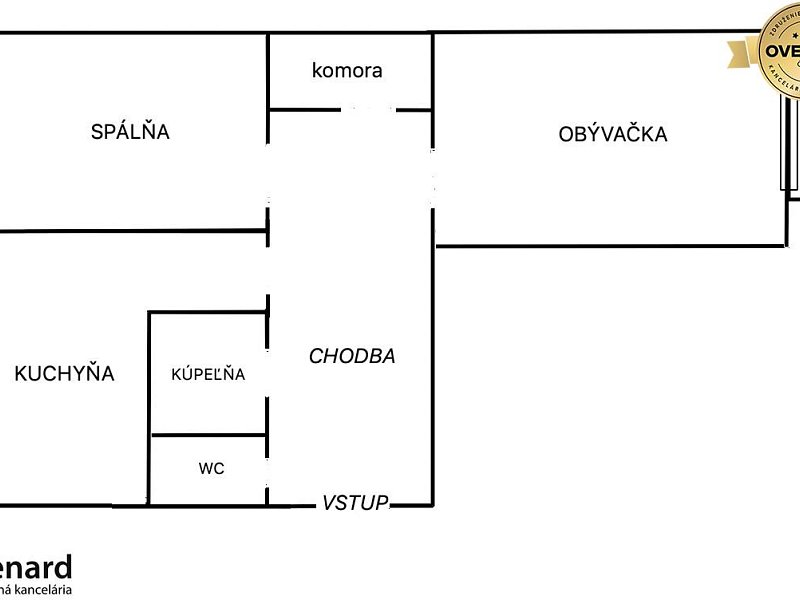 PREDANÝ 2 IZBOVÝ TEHLOVÝ BYT, BALKÓN, ŠIRŠIE CENTRUM, PREŠOV