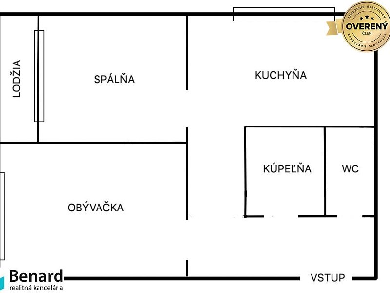 REZERVOVANÝ 2 IZBOVÝ BYT, LODŽIA, PREŠOV, ul. MATICE SLOVENSKEJ