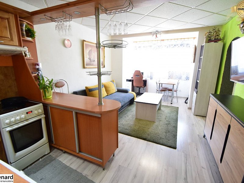 1,5 IZBOVÝ TEHLOVÝ BYT S GARÁŽOU, 50m2, VEĽKÝ LIPNÍK;