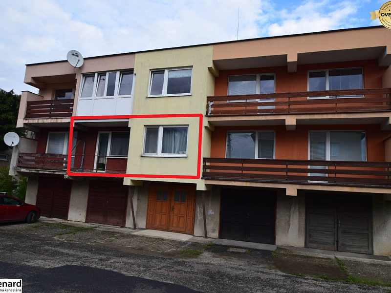 1,5 IZBOVÝ TEHLOVÝ BYT S GARÁŽOU, 50m2, VEĽKÝ LIPNÍK;