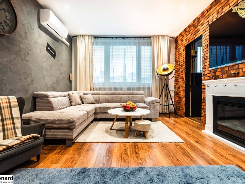 Na predaj štýlový 4 - izb. byt s top výhľadom na Furči