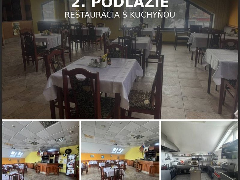 Prevádzková budova v obci Ľubotín na predaj 