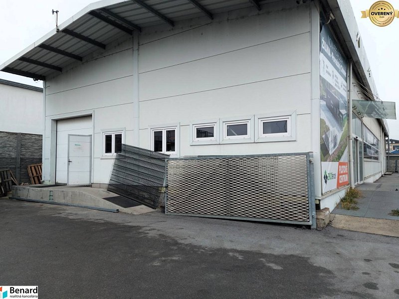 PRENÁJOM: Moderná hala (525 m²) v TOP lokalite Žiliny – Kamenná ul.