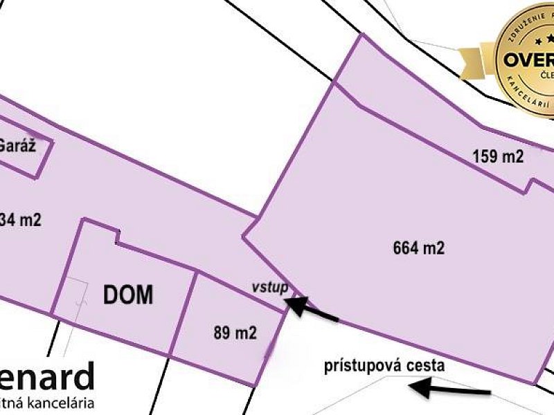 NA PREDAJ CHALUPA/RODINNÝ DOM, POZEMOK 15 ÁROV, GELNICA