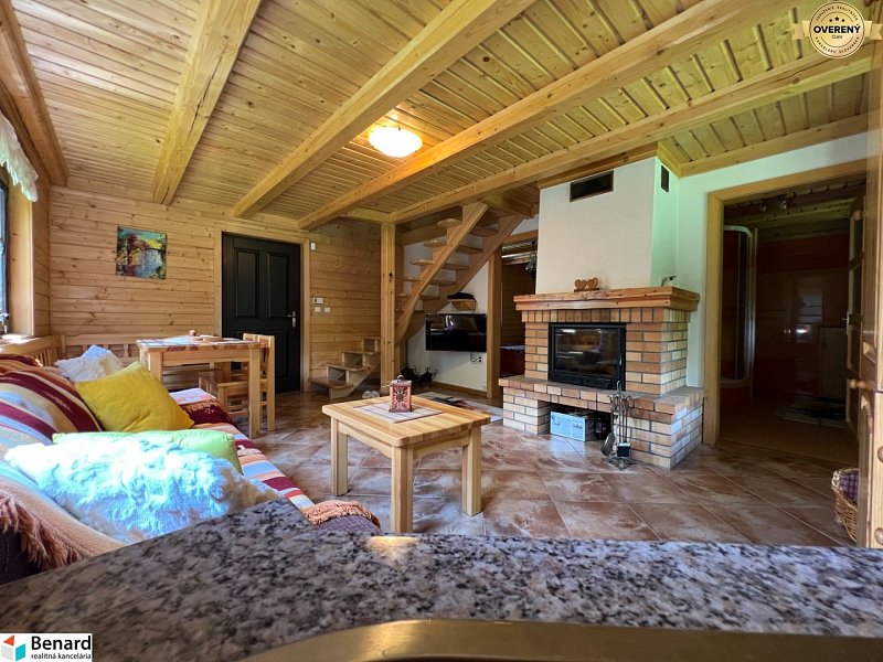Výnimočná kompletne zariadená chata v Orlove na pozemku 995 m²