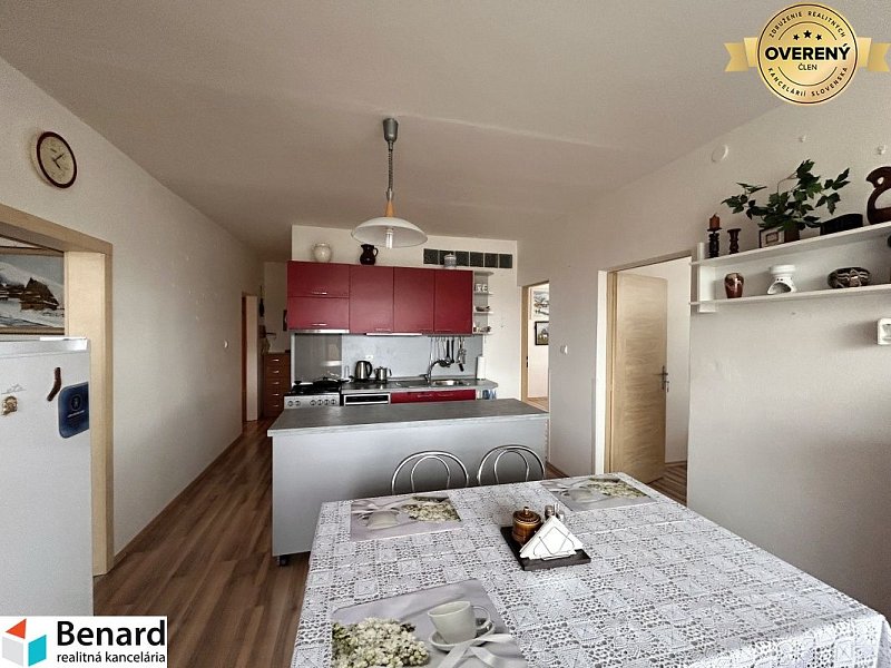NA PREDAJ  3-IZBOVÝ BYT S BALKÓNOM, 72m2,SÍDLISKO 3, PREŠOV