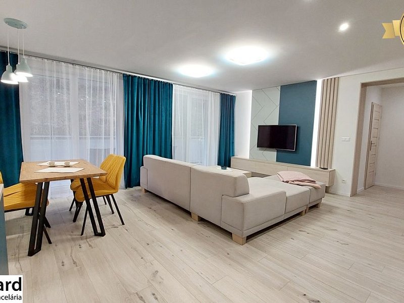 MODERNÝ, ZARIADENÝ 3 IZB. BYT na PRENÁJOM, ZA KALVÁRIOU, 2x PARKOVANIE